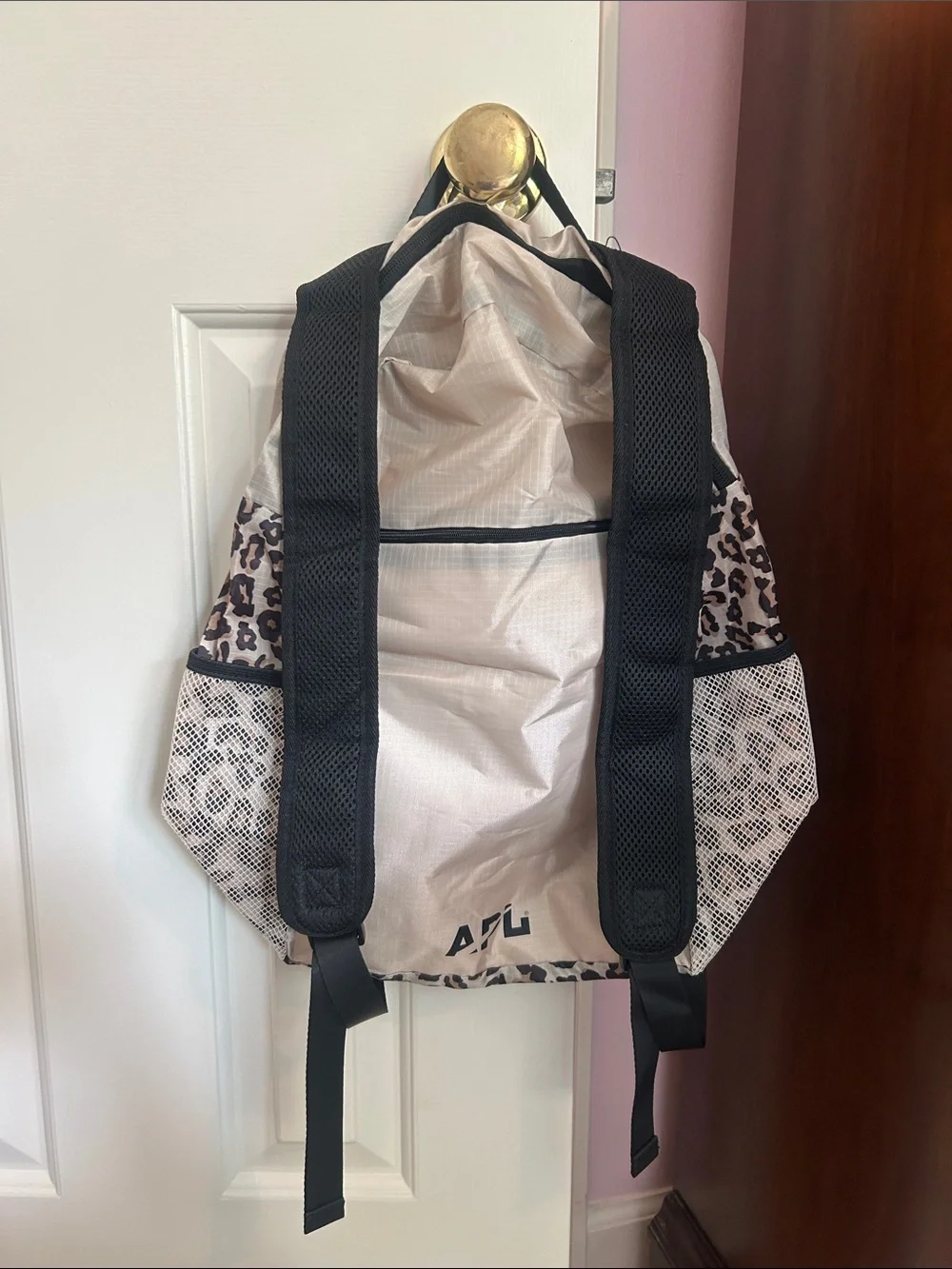 APL Leopard Print Packable Backpack
